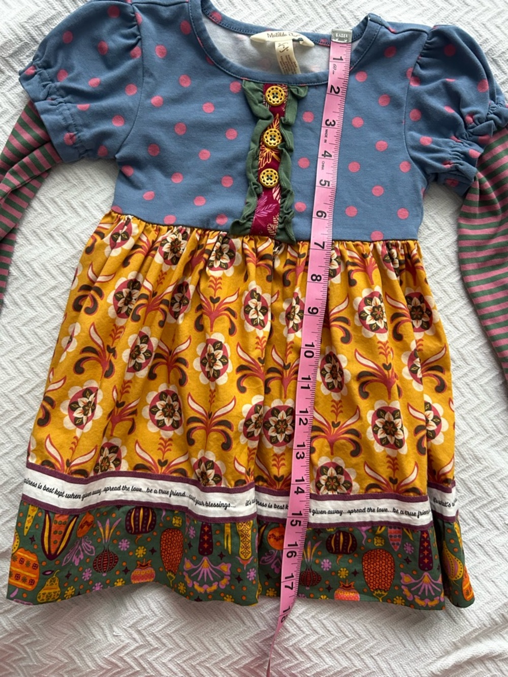 Matilda Jane Choose Your Own Path Harvest Time Dress Size 2 - Picture 5 of 6